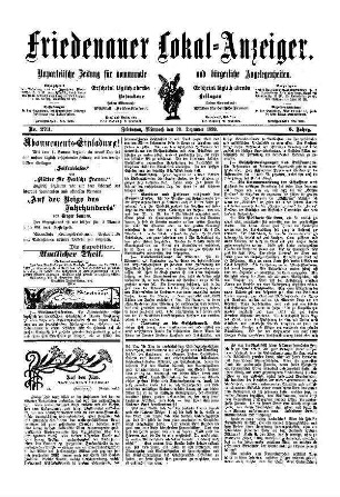 Nr. 273, 20.12.1899