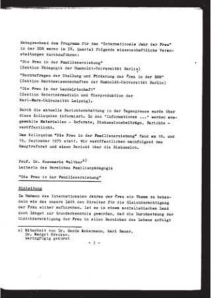 Die Frau in der Familienerziehung