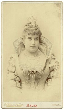 Portrait der Schauspielerin Martha Baumgart