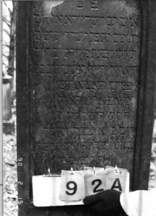 Grabstein 92A