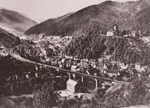 Hornberg, Viadukt der Schwarzwaldbahn