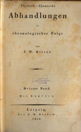 Physisch-chemische Abhandlungen in chronologischer Folge, 3