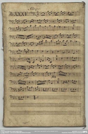 35. Graun, Johann Gottlieb, Sinfonien, GraunWV A:XII:14 
