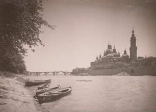 Spanien, Saragossa, Alte Römerbrücke