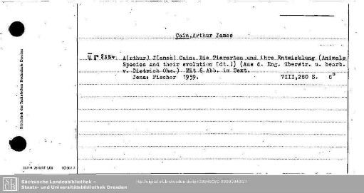 Cain, Arthur James