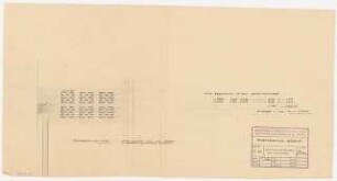 Schauspielhaus, Bochum: Zuschauerhaus: Portal Lüftungsraster 1:25