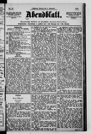 Abendblatt
