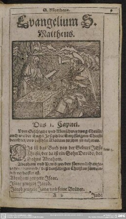 Evangelium H. Mattheus