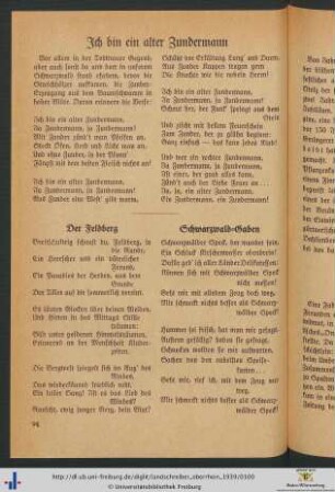 Ich bin ein alter Zundermann.