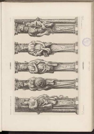 [Style de transition. - (Renaissance à Louis XIII)., Pl. 22 - 27]