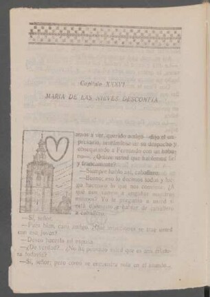 Capítulo XXXVI - María de las Nieves desconfía