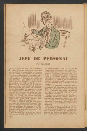 Jefe de personal