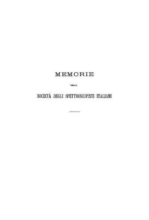 MEMORIE