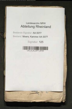 Kautionsleistungen von Kassenbeamten und Kontrolleuren