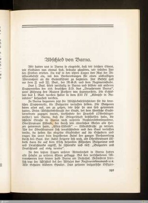 Abschied von Varna