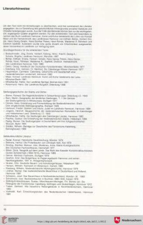 Literaturhinweise
