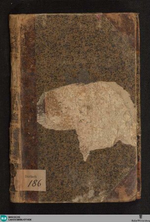 L´ Alcibiade Fanciullo a scuola Di Pietro Aretino - Cod. Durlach 186