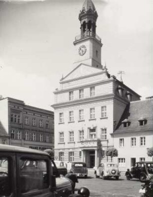 Bad Muskau. Rathaus (1826). Ansicht von Osten