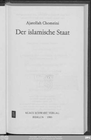 Der islamische Staat