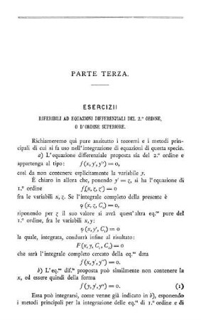 Parte Terza.