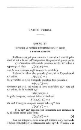 Parte Terza.