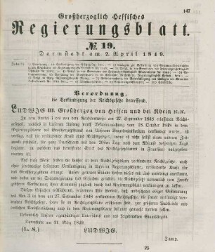 2. April-30. Juni = No. 19-46