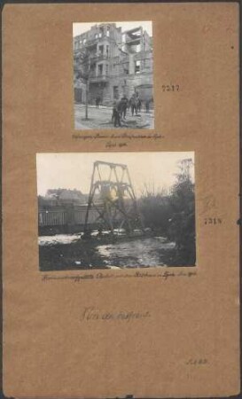 Gefangene Russen beim Straßenbau in Lyck