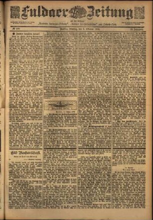 Ausgabe vom Montag, den 06. Oktober 1902.