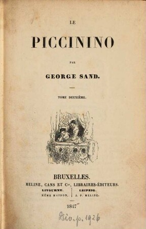 Le Piccinino : Par George Sand, 2