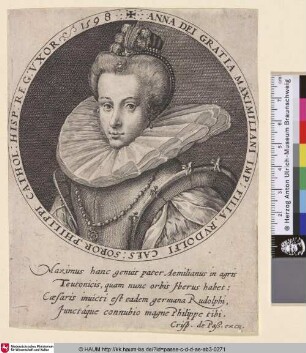 Anna Dei Gratia Maximiliani Imp: