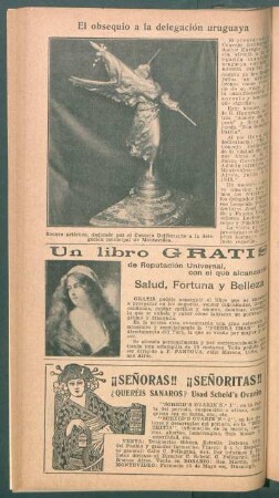 El obsequio a la delegación uruguaya