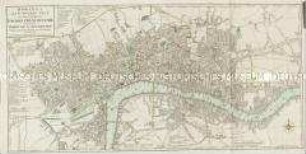 Bowles's New Pocket Plan of the Cities of London & Westminster; with the Borough of Southwark