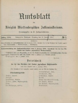 16. Januar-24. Dezember = No. 1-11