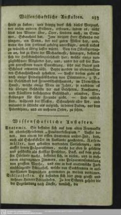 Wissenschaftliche Anstalten