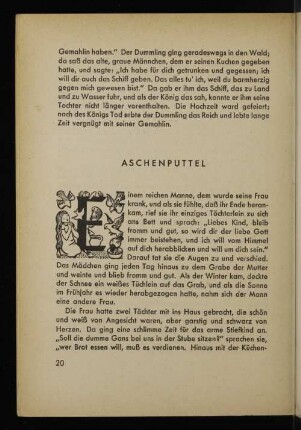 Aschenputtel