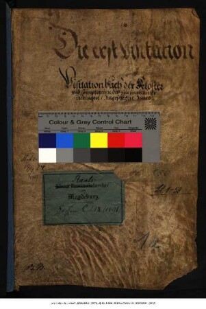 Visitation der Klöster und Komtureien in Thüringen