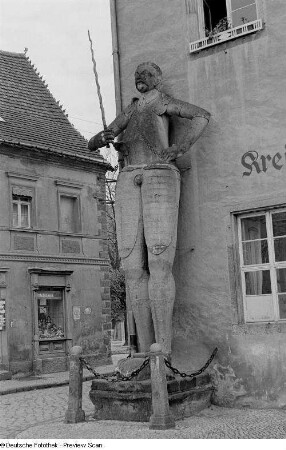 Roland am Rathaus von Belgern