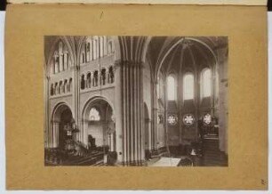 Münster, Bonn: Innenansicht (aus: Skizzen- und Fotoalbum 8)