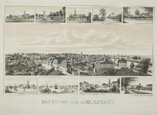 Panorama von Glückstadt.