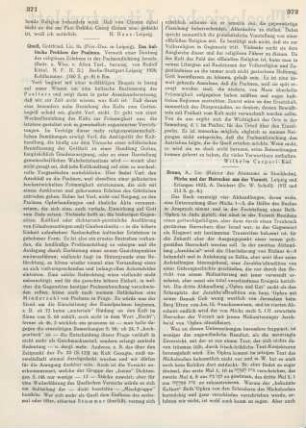 371-372 [Rezension] Quell, Gottfried, Das kultische Problem der Psalmen