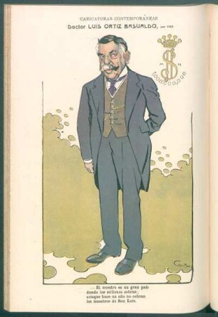 Doctor Luis Ortíz Basualdo : Caricaturas contemporáneas