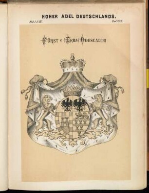Taf. 227. Fürst v. (Erba-) Odescalchi