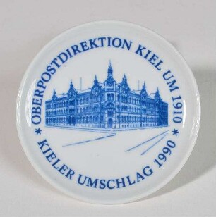 Oberpostdirektion Kiel um 1910 - Kieler Umschlag 1990