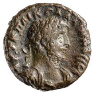 Münze, Tetradrachme, 267 / 268 n. Chr.