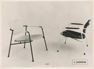 Stühle Modell "80 P" von Albrecht Lange und Hans Mitzlaff