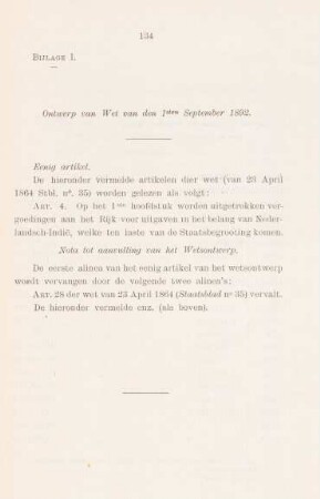 Bijlage I
