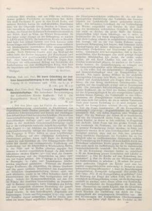 657-659 [Rezension] Hahn, Traugott, Evangelisation und Gemeinschaftspflege