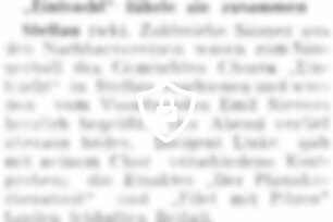 "Eintracht" führte sie zusammen