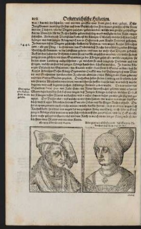 Hertzog Albrecht auß Bayrn.
