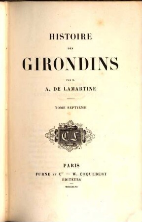 Histoire des Girondins. 7